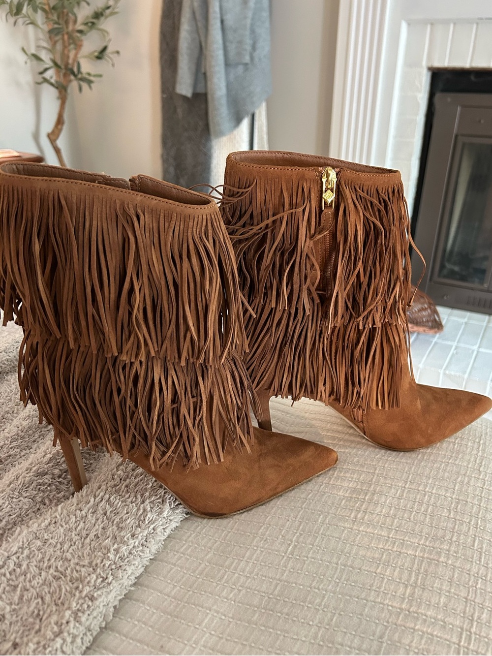 Sam Edelman fridge Suede Ankle Booties - Brown